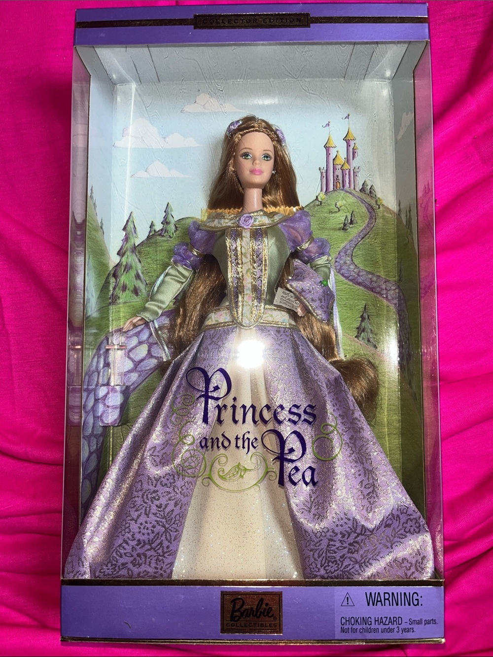 Vintage Mattel 2000 "Princess and the Pea" Barbie Doll – Collector Edition NRFB